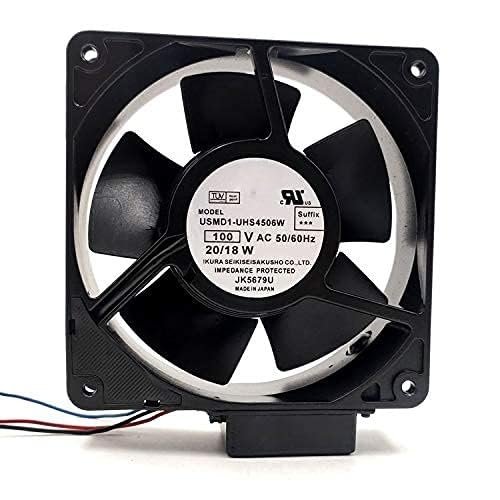 Beautyrankle USMD1-UHS4506W Ikura Cooling Fan 100V 20/18W 12012038mm Cooling Fan