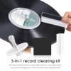 3-in-1 Vinyl Record Cleaning Kit Waterproof Lable Protector/Brush/Cloth for LP view 2