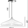 SteFik Modern Metal Hanging Lamp Simple Black and White Lampshade Compatible with Dining Room Bedside Pendant Light Aisle Balcony Decoration Chandelier Industrial Style Pendant Lamp,Pendant view 3