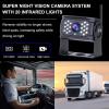 B-Qtech Wireless RV Backup Camera Digital Signal 7'' Plug and Play: Pre-Wired for Furrion System Rear View Camera HD 1080P Night Vision Waterproof Reverse Cam Monitor for Trailer Camper Van view 3