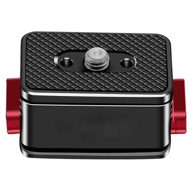 FEICHAO 1/4'' Tripod Adapter Quick Release Plate Slide Lock Base Mount for DSLR Camera Accessories