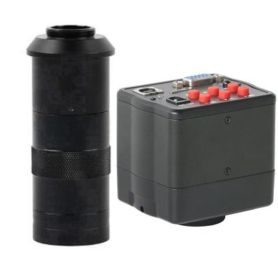 1080P 60FPS Camera VGA USB TF Video Microscope Camera 100X C-Mount Lens For Phone Tablet PC PCB