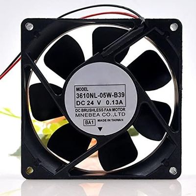 3610NL-05W-B39 NMB 90mm Cooling Fan DC24V 0.13A Inverter Cooling Fan