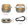 Beach by The Window Design Case Compatible with AirPods Case 3 2021 with Keychain Shockproof Protective view 2