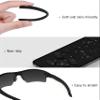 Bowyer 4 Pairs Replacement Rubber Kits Compatible with Oakley Flak 2.0/Flak 2.0 XL Sunglass- Black view 3