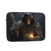 Dwrepo Grim-Reaper Print Laptop Sleeve Portable Laptop Case Fashion Laptop Bag Briefcase for Men Women Bag 13 inch, Black view 2