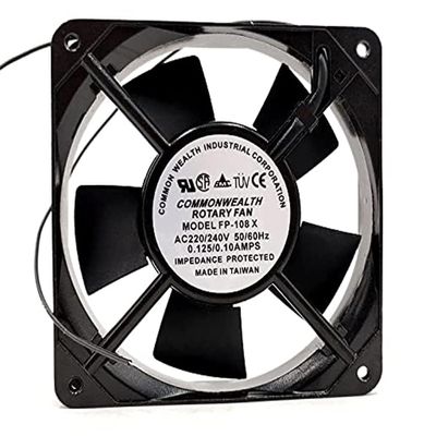 FP-108X Rotary Cooling Fan AC220/240V 0.125/0.10AMPS 12012025mm Cooling Fan