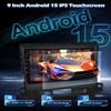 [5GHz WiFi]+64G Android Car Stereo for Mitsubishi Outlander 2008-2015 - 9 Inch IPS Touchscreen Radio with Wireless Carplay & Android Auto/EQ/GPS + AHD Rear View Camera view 4