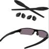 Bowyer 1 Pair Replacement Rubber Kits Compatible with Oakley Flak 2.0/Flak 2.0 XL Sunglass- Black view 1
