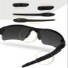 Bowyer 1 Pair Replacement Rubber Kits Compatible with Oakley Flak 2.0/Flak 2.0 XL Sunglass- Black view 2