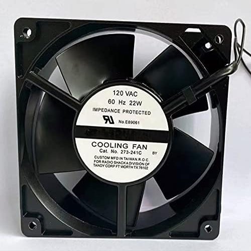 273-241C Archer Cooling Fan 120VAC 60HZ 22W 12012038mm Cooling Fan