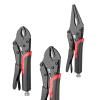 DEMCAY Strong Pliers Multifunction Clamp Tool Universal Pressure Pliers Industrial-grade Manual Fixed Universal Pliers (Color : 10inch Round nose) view 1