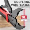 DEMCAY Strong Pliers Multifunction Clamp Tool Universal Pressure Pliers Industrial-grade Manual Fixed Universal Pliers (Color : 10inch Round nose) view 4