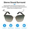 RERBO Bluetooth Smart Audio Sunglasses, Smart Wireless Bluetooth Glasses for Men Women, Outdoor UV Protection and Voice Control (Green) view 3
