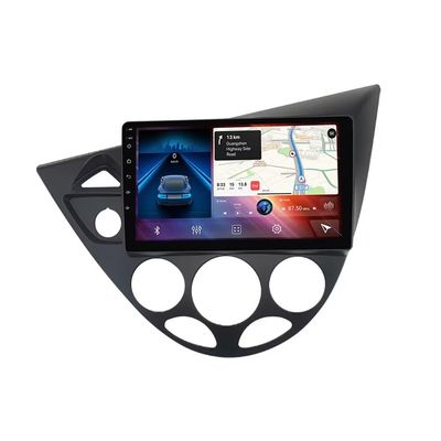 MekedeTech Android Car Stereo GPS Navigation for Ford Fiesta 1995-2001 Focus 1998-2004 Head Unit,1280*720 Resolution 9 inch Touch Screen Upgrade with 4G LTE Wireless CarPlay/Android Auto,8 core 2+32G