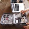 ATOLY Travel Cable Organizer Bag Electronics Organizer Portable Cable Charger Organizer Case Electronic Accessories Case view 4