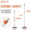 Eazer Grout Brush with Long Handle, 180Rotation Tile Grout Cleaning Brush, V-Shape Shower Scrubber Cleaner, Stiff Bristle for Cleaning Bathroom Tile Floors - 53in view 4