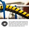 Rebower Spiral Tube Wrap Management Pipe Flexible Cord PE Polyethylene [for Office, Computer, TV ] - 1.5M/ 30.0mm/ Black view 3