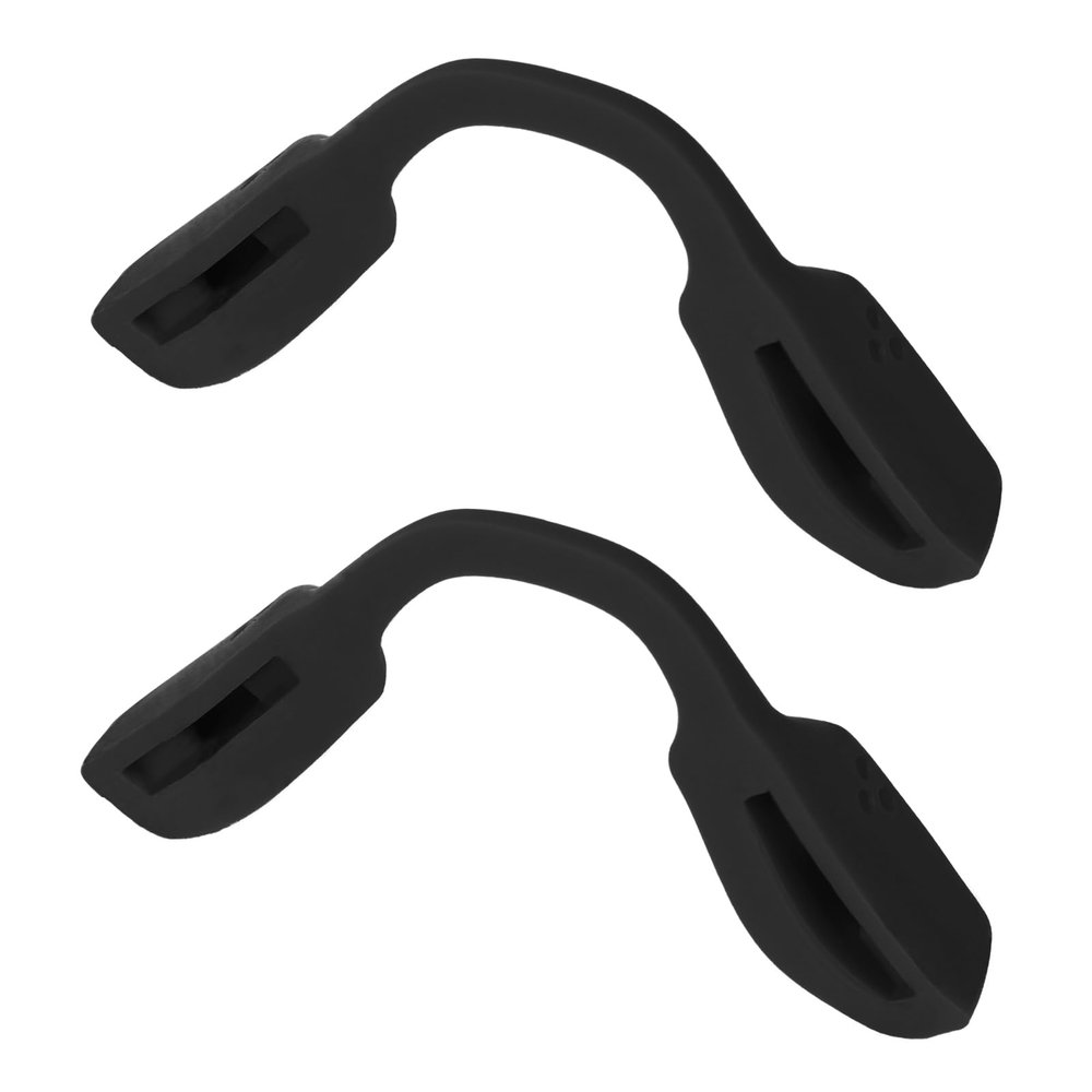 Alphax Black Replacement Nose pads Nosepieces Fit for Oakley Activate OX8173 Sunglasses - 2 Pcs