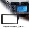 PerGar Radio Fascia, Radio Panel Fascia, Double DIN Radio Dash Kit, 2Din Radio Stereo Fascia Dash Frame Trim Replacement for Civic LHD 2001-2005, PERGAR9NWKH4UA36 view 3