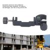 Fockety Universal Data Collector Bracket Fit for Trimble, for TOPCON, for SOKKIA, GPS RTK Surveying, Aluminum Alloy Professional RTK Pole Clamp with Design, Compact and Portable view 2