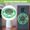 ACROPIX Universal 8" Car Speaker Grills Cover Mesh Round 8 Inch Audio Speaker Subwoofer Guard Protector Case with Mounting Screws Iron Green - Pack of 4 view 3