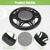 ACROPIX 8" Car Speaker Grills Cover Mesh Round 8 Inch Audio Speaker Subwoofer Guard Protector Case with Mounting Screws Iron Black - Pack of 4 view 4