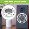 ACROPIX 8" Car Speaker Grills Cover Mesh Round 8 Inch Audio Speaker Subwoofer Guard Protector Case with Mounting Screws Iron Silver Tone - Pack of 4 view 3