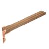Toyvian Wall Mount Wooden Record Storage Rack Sturdy Vinyl Display Shelf for Magazines and Albums Easy Installation Versatile Home Decor view 4