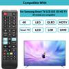 [ 2 Pack] N59-01315A Remote Control Replacement for Samsung-Smart-TV-Remote All Samsung LED QLED LCD 6/7/8/9 Series 4K UHD HDTV HDR Flat Curved Smart TV, with Netflix, Prime Video and Hulu Button view 3