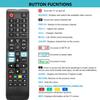 [ 2 Pack] N59-01315A Remote Control Replacement for Samsung-Smart-TV-Remote All Samsung LED QLED LCD 6/7/8/9 Series 4K UHD HDTV HDR Flat Curved Smart TV, with Netflix, Prime Video and Hulu Button view 4