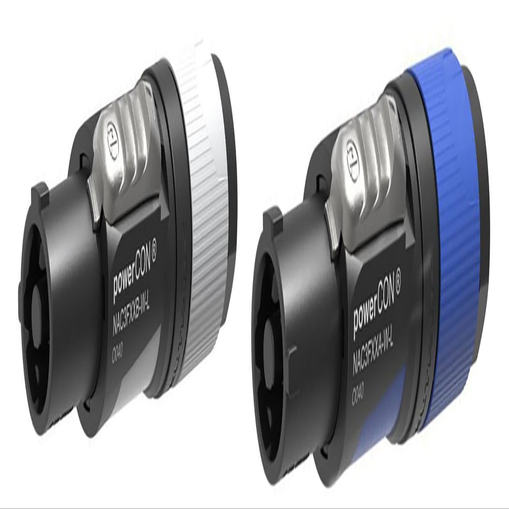 1-Each NAC3FXXA-W-L (in) & NAC3XXB-W-L (Out) 20A Powercon Cable Connectors