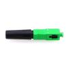 HyKab Fiber Optic Converter Adapter FTTH SC APC Single Mode Fiber SC APC Quick Connector SC FTTH Fiber Quick Connector SC Connector Converter view 1