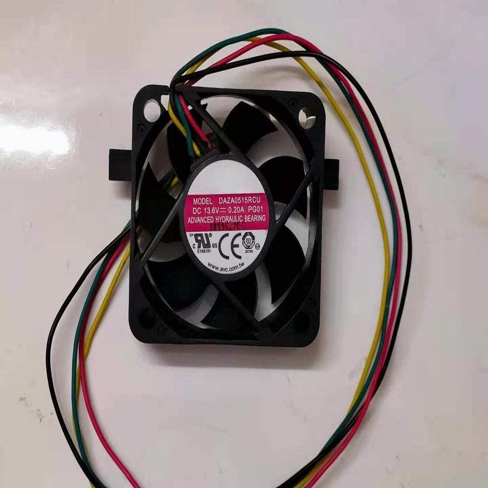 Beautyrankle DAZA0515RCU AVC 50mm Cooling Fan 13.6V 0.20A 4-Wire Waterproof Silent Cooling Fan