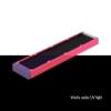 PrimoChill 480SL (30mm) EXIMO Modular Radiator, White POM, 4x120mm, Quad Fan (R-SL-W48) Available in 20+ Colors, Assembled in USA and Custom Watercooling Loop Ready - UV Pink view 2