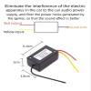 1PCS car Power Filter eliminates The Interference Caused by car Audio Noise Electrical appliances on car Audio view 4