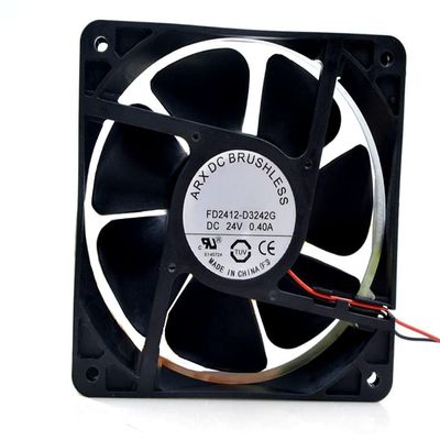 Beautyrankle FD2412-D3242G Arx Cooling Fan 24V 0.40A 120mm 2-Wire Inverter Cooling Fan