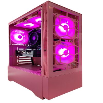 Computer Gaming Desktop Gaming PC RTX 5060 AMD Ryzen 7 with 4.6Ghz Turbo + 32GB RAM + 1TB Solid State Drive SSD M2 NVME Plug and Play Windows 11 Pro Midtower System