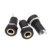1PCS 3.5MM Audio Jack Stereo 3 Pole Welding Panel Mount with nut Connector Headphone Female Socket PJ-392A PJ392A view 2