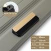 NALsa Modern Cabinet Door Handles and Knobs Detachable Zinc Alloy Black Gold Furniture Handles Drawer Pulls Hardware 1Pcs (Color : 6131-96mm G-01) view 2