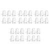 Totority Clockwork Legged Robot 30 Pcs Stocking Stuffers Kid Toys Wind up Toy Movement Replaceable Mechanism House Mini Childrens Accessory Plastic White Household Walker view 1