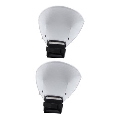 ARTIBETTER 2pcs Camera Flash Bounce Reflector Diffuser Soft Light Modifier Durable Hard for Portrait Photography Lightweight Portable