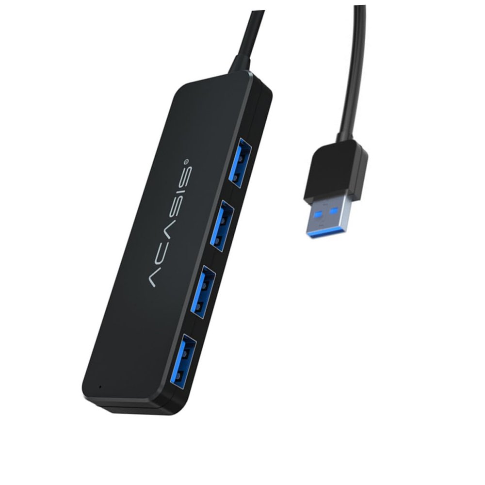 Gadpiparty 4-in-1 USB Docking Station 4-Port Hub USB 3.0 for Laptop Easy to Connect