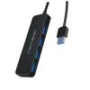 Gadpiparty 4-in-1 USB Docking Station 4-Port Hub USB 3.0 for Laptop Easy to Connect view 1