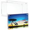 Mammoth DuraClear Ultimate Office Set: Ergonomic Acrylic Laptop Stand, 4x6 Picture Frame & Monitor Riser - Elevate & Organize Your Workspace view 3