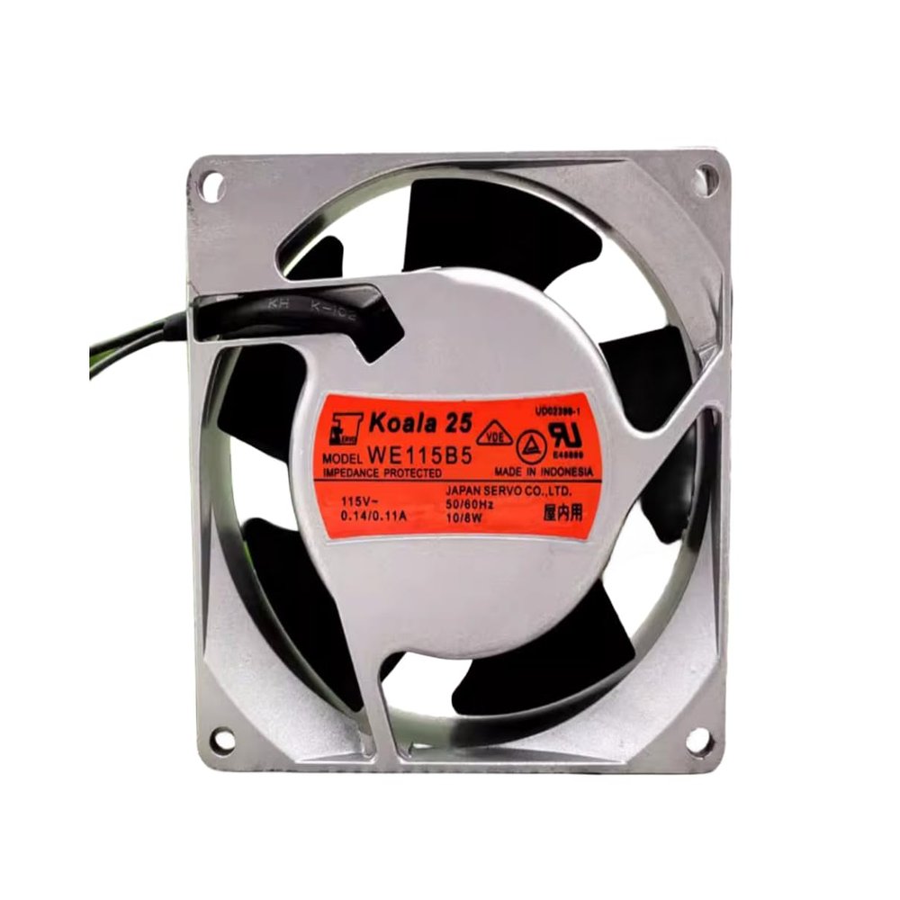 WE115B5 115V 0.14/0.11A 9025 Cooling Fan,90X90X25MM 2-Wire