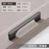 NALsa Modern Simple Golden Zinc Alloy Gold Handle Cabinet Drawer Knob Kitchen Cupboard Door Pull Half Moon Furniture Hardware 1Pcs (Color : Gray 96mm) view 2