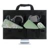Geynutaly Travel Carrying Case for 24Inch Desktop Computer,Protective Storage Bag for Monitor Dust Cover with Handle view 4