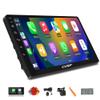 2025 New 9 Inch Car Stereo Radio GPS Android 8 Core 4G+64G Universal Double DIN with Carplay Android Auto in-Dash Kit Bluetooth Multimedia Player,WiFi,YouTube,Headunit view 1
