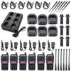 UV-82HP GMRS-V2 MURS-V1 UV-82C Six-Way Gang Charger Bulk Bank Multi BL-8 Battery Charger with UV-82 Walkie Talkies Set view 2